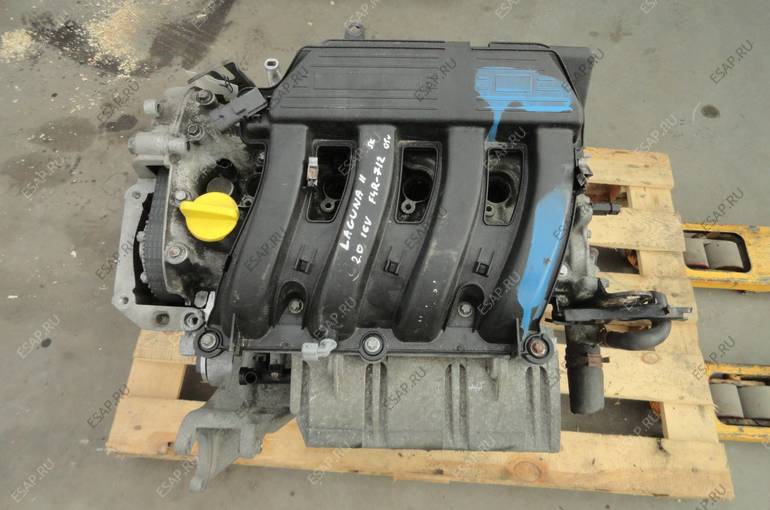 двигатель RENAULT LAGUNA II 2.0 16V F4 год, 712