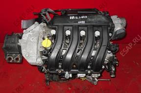 двигатель RENAULT MEGANE II SCENIC II 1.6 16V K4MT7