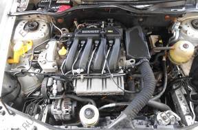 двигатель RENAULT MEGANE лифт. версия 1,6 16V K4M7/20 KOMPL
