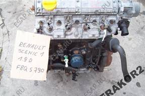 двигатель RENAULT SCENIC 1,9 D F8Q S 790