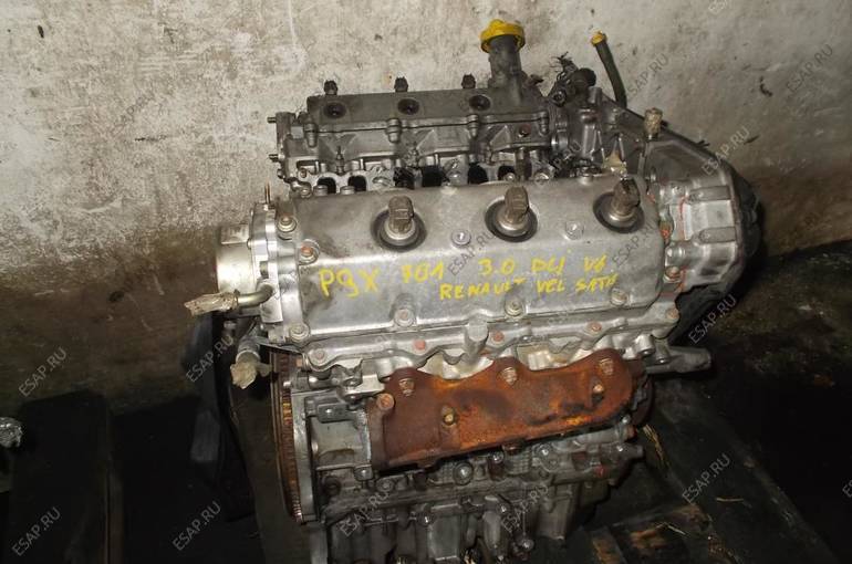 двигатель RENAULT VEL SATIS 3.0DCI 177KM P9X701