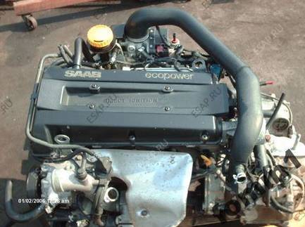 двигатель SAAB 9-5 95 2.3 TURBO 2.3T ecopower