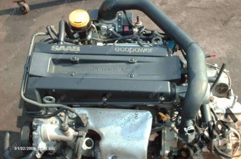 двигатель SAAB 9-5 95 2.3 TURBO 2.3T ecopower