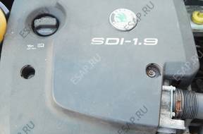 двигатель Seat Volkswagen Skoda 1.9 SDI AQM комплектный