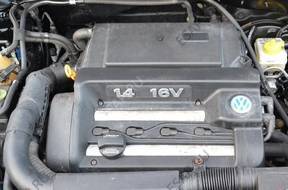 двигатель SEAT VW GOLF IV LEON 1.4 16V 2003 год BCA
