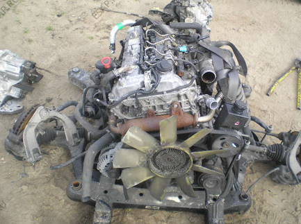 двигатель SSANGYONG RODIUS REXTON 2.7 XDI