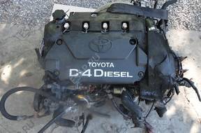 двигатель Toyota Avensis Rav4 2.0 D4D 4 piny форсунки