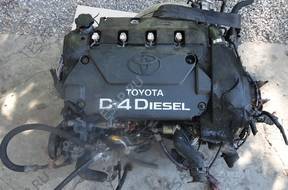 двигатель Toyota Avensis Rav4 2.0 D4D 4 piny форсунки
