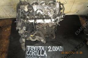 двигатель TOYOTA COROLLA 2.0 D4D 03r