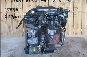 двигатель UFDA комплектный FORD KUGA MK1 2.0 TDCI 140km
