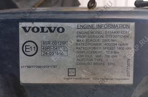 двигатель VOLVO FM D13A400 EC01 ENGINE КОМПЛЕКТНЫЙ