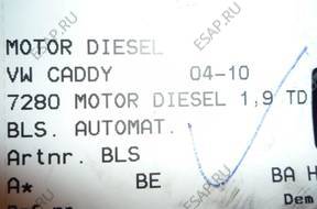 двигатель Vw Caddy 1.9 tdi, 105 л.с. BLS 73 тысяч км.
