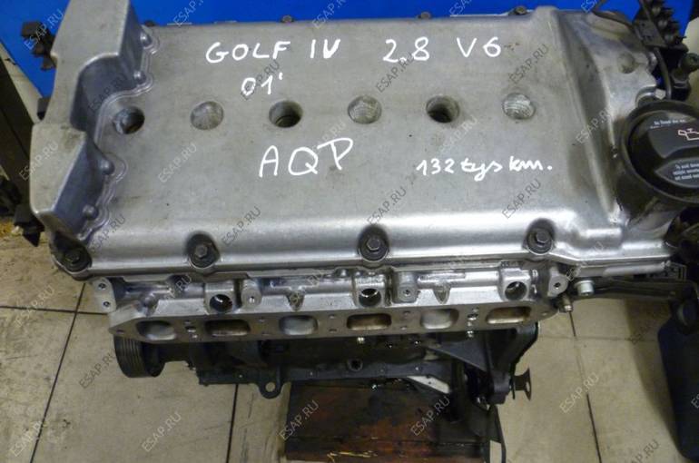 Как снять двигатель фольксваген бора Двигатель VW GOLF IV BORA LEON 2.8 VR6 V6 204KM AQP купить в Москве: цена 115 34