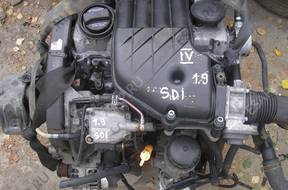 двигатель VW GOLF IV CADDY 1.9 SDI AYQ