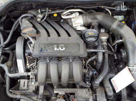 двигатель VW GOLF V 1.6 FSI BGU TOURAN CADDY SEAT