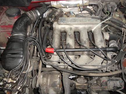 Двигатель Volkswagen Passat B3 1.8 Моно Бензин, 1990г.