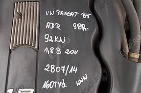двигатель VW PASSAT B5 98 год,. 1,8B 20V 92KW ADR 160 TY