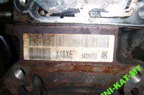 двигатель X18XE OPEL VETRA B 1.8 16V 97r 160ty л.с.