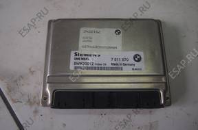 E39 E46 LIFT M54 2.5 B БЛОК УПРАВЛЕНИЯ 7511570 MS43 5WK9