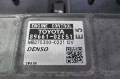 ЭБУ 89661-02E51 275300-0221 TOYOTA AURIS 1.6VVTI 