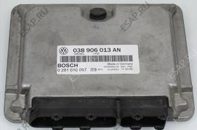 ECU 038906013AN 0281010007  GOTOWY DO ODPALENIA