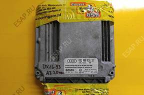 ECU AUDI A3 2.0 03G906016DT 0281011892 EDC16-93