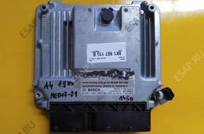 ECU AUDI A4 1.8 8K1907115B 0261201958 MED17-21