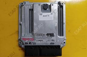 ECU AUDI A4 A5 2.0 8K5907115 0261S06390 MED17-33