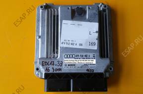 ECU AUDI A6 3.0 4F9910402A 0281016451 EDC17-39