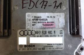 ECU AUDI A6 4F7910401N 0281016462 _EDC17-1A