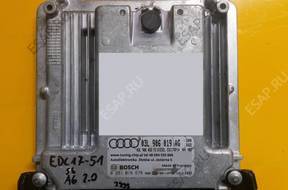 ECU AUDI A6 S6 2.0 03L906019AG 0281016678 EDC17-51