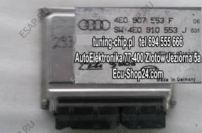 ECU  AUDI A8 4E0907553F 4E0910553J  _293 _286