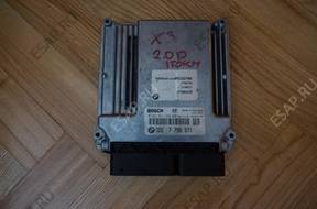 ECU Bmw e83 7796571 КОМПЛЕКТ EWS ключ 0281011564