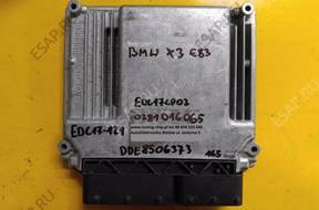 ECU BMW X3 E83 0281016065 DDE8506373 EDC17-121 DOP