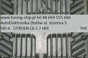 ECU CITROEN C6 2.7 HDI 5WS40379A-T SID-6 dopisze