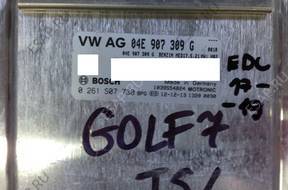 ECU GOLF VII 04E907309G 0261S07730 _EDC17-19