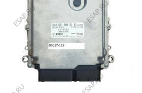 ECU MER W212 A6519006101 0281019929 EDC17-119