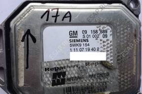 ECU OPEL VECTRA 1.8 09158689 5WK9154 _17A