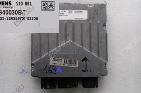 ECU PEUGEOT CITROEN 5WS40030B-T SID801 _463A