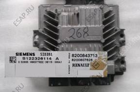 ECU RENAULT 1.5DCI sid301 s122326114a  _268