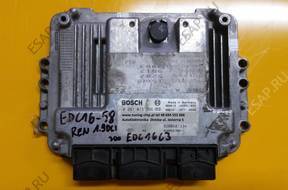 ECU RENAULT 1.9 DCI 0281013366 8200601334 EDC16-58