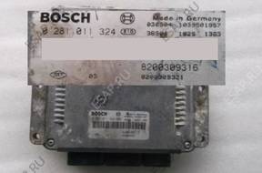 ECU RENAULT 1.9DCI 8200309316 0281011324 _482
