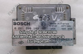 ECU RENAULT LAGUNA II  0261206143 8200046214 _423