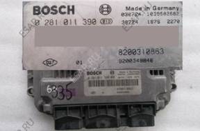 ECU RENAULT SCENIC 1.9 0281011390 820031063 _335