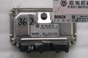 ECU VW AUDI SEAT 03C906057AG 0261201667 _362