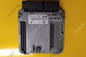 ECU VW CADDY 1.9 03G906016C 0281011666 EDC16-92