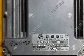 ECU VW GOLF TDI 0281017925 03L906019EE EDC17-160