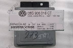 ECU VW GOLF V 2.0TDI 03g906018ct 5wp45534ad _273