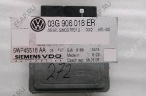 ECU VW PASSAT 1,9TDI 03G906018ER 5WP45516AA _272