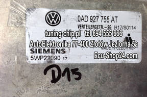 ECU VW TOUAREG 0AD927755AT 5WP22090 _D15 DOPISZ